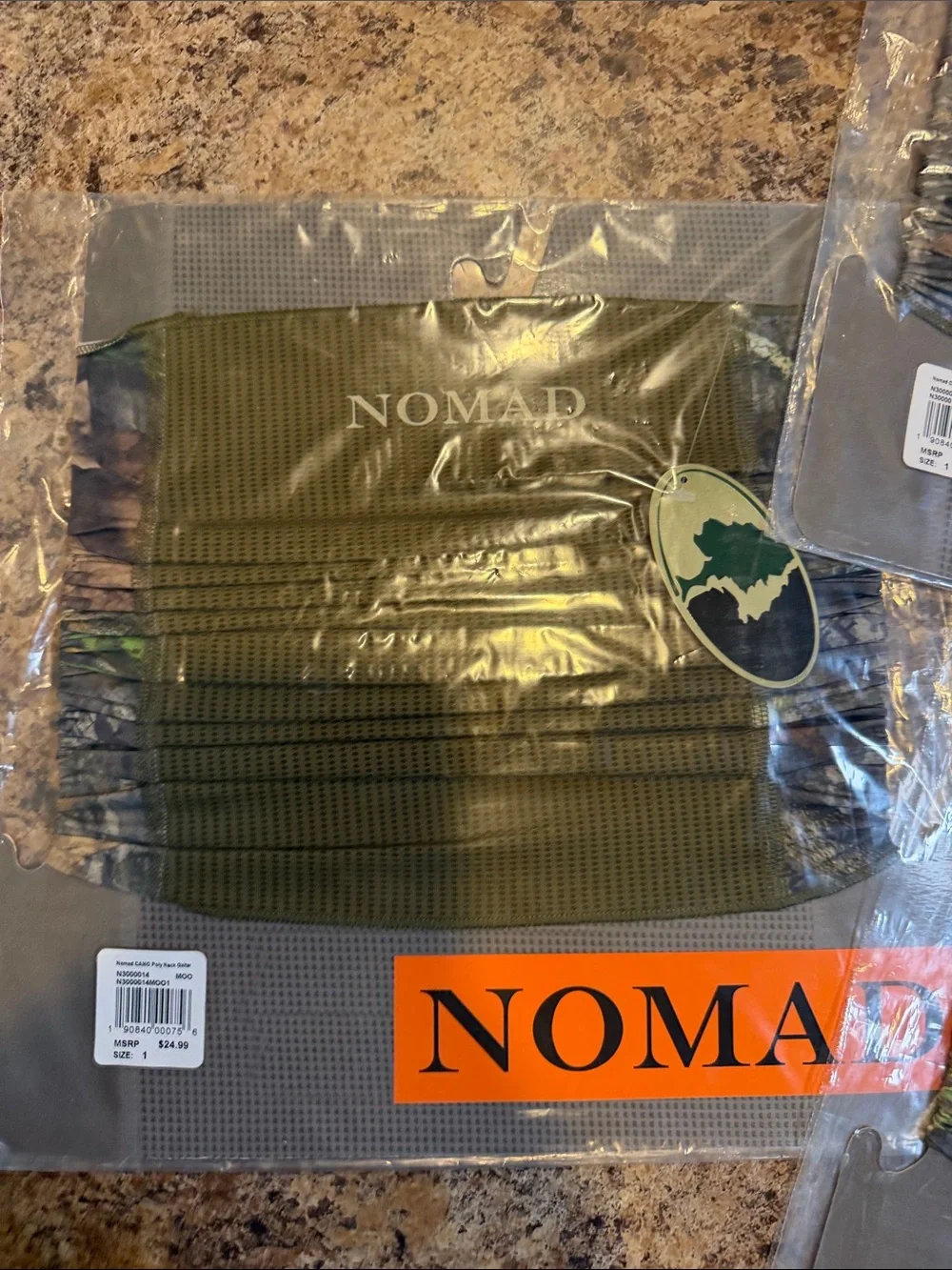 NWT 3 NOMAD Camo Poly Neck Gaiter